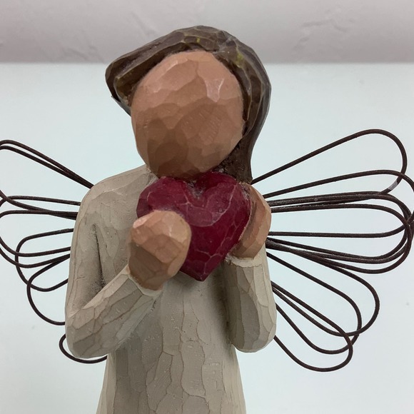 Vintage Willow Tree Angel of the heart figure by Susan Lordi 2000 4.75 tall EUC - Picture 8 of 8